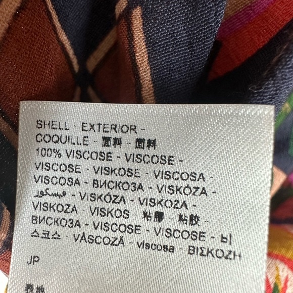 DESIGUAL geometric print wrap style dress size EUR 36 US 4 XS - Picture 12 of 13